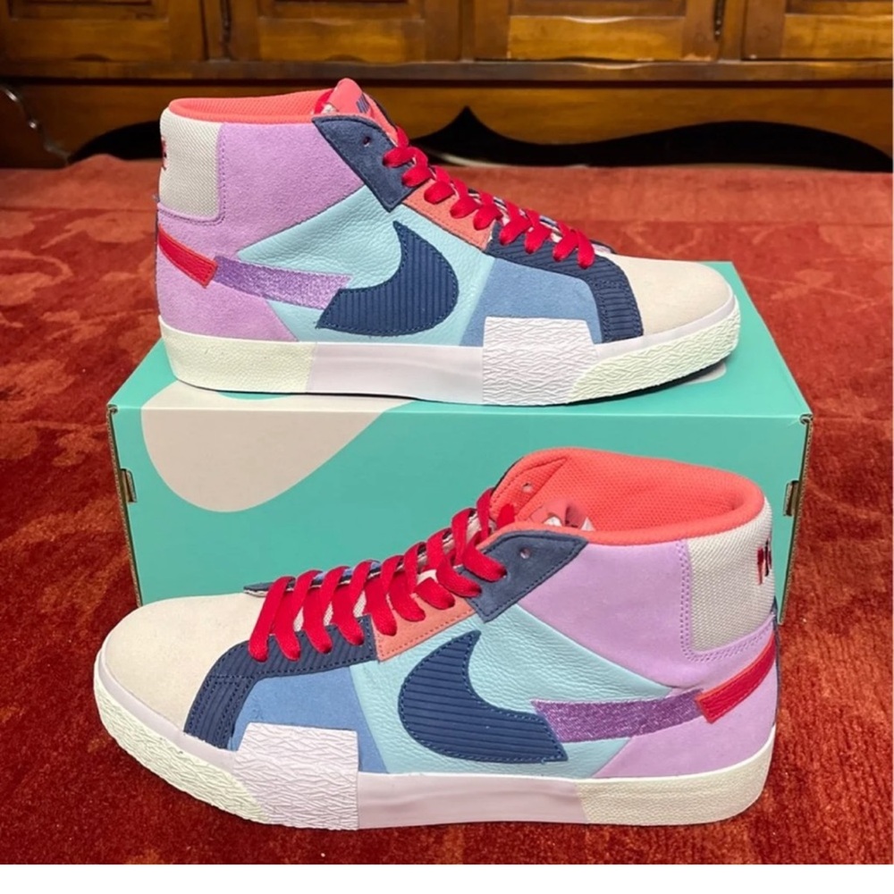 Zoom Blazer Mid Premium SB 'Mosaic Pack - Multi'